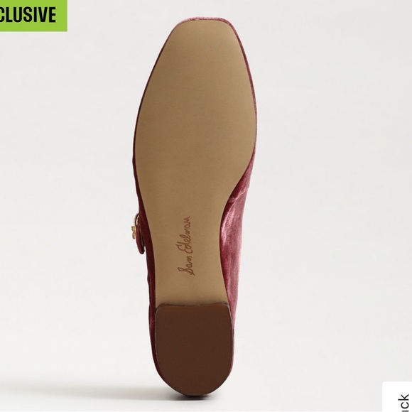 NWT Sam Edelman Michaela Mary Jane Flat in Raspberry - Picture 7 of 9
